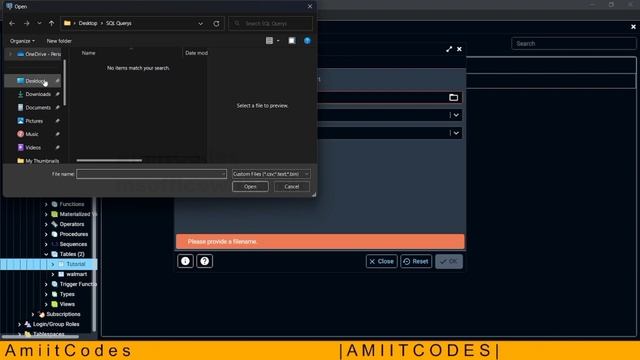 How to import Excel file into a Database | PostgreSQL | @amitcode смотреть онлайн