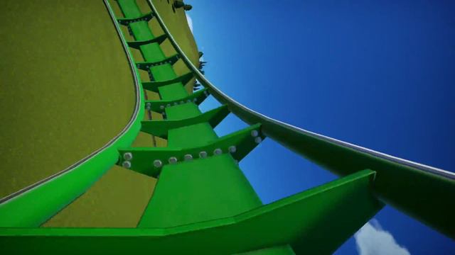 Forceful B&M Sit Down Coaster | POV | Planet Coaster Roller Coaster