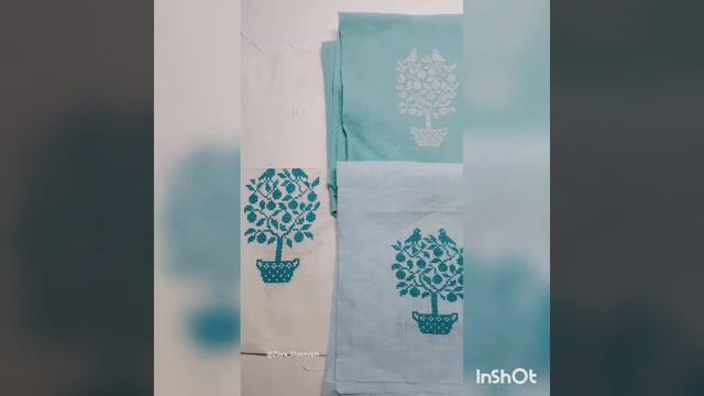 Об особенностях ткани. Вышивка на льне. Вышивка крестом. Cross stitch смотреть онлайн