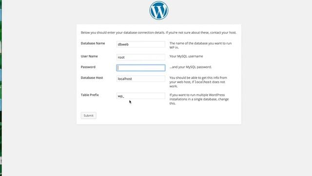 How to install WordPress and Error config file (wp-config.php) смотреть онлайн