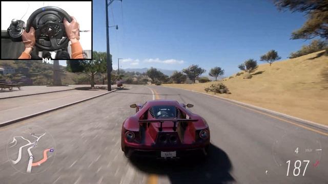 900HP Twin Turbo - Ford GT | Forza Horizon 5 | Thrustmaster T300RS Gameplay смотреть онлайн