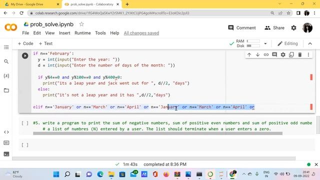 Solving math problems using python -1 смотреть онлайн