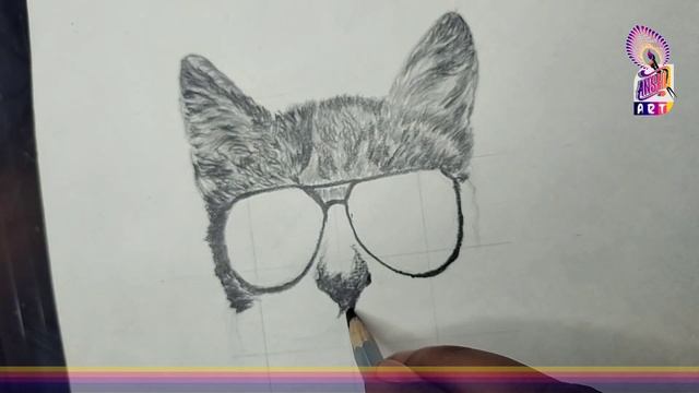 How To Create Cat Sketch | #ansuart #cat смотреть онлайн