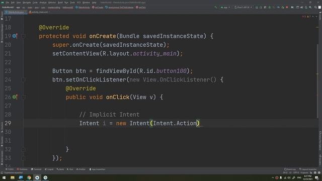 Implicit Intent in Android - Mastering Android #21 смотреть онлайн