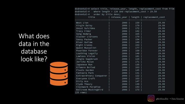 Beginner's Guide to Data Analysis 1.1 | Introduction to Database Systems and SQL смотреть онлайн