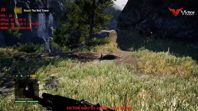 VICTOR G602 - FARCRY 4 Performansı смотреть онлайн