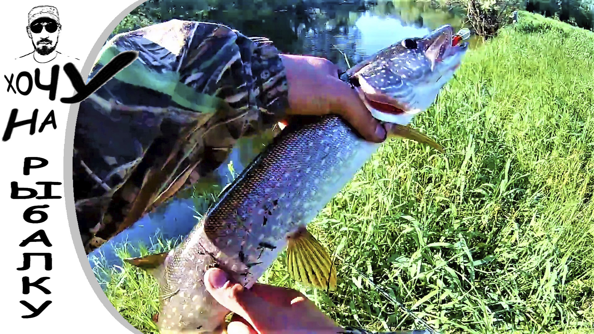 Щука на воблер. Днем черный, вечером красноголовый. Hunting for pike 6.mp4 смотреть онлайн