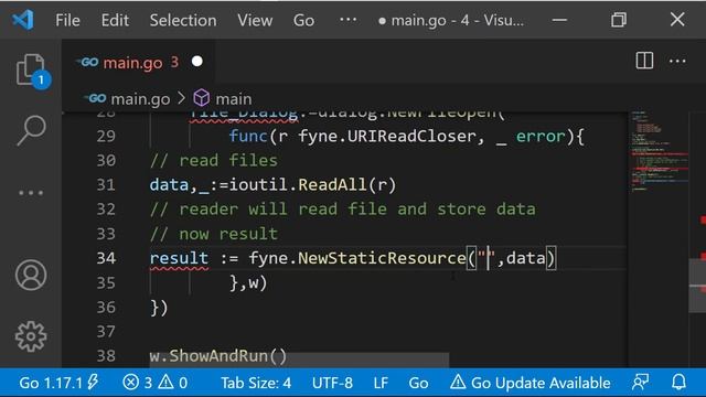 File Handling Open Text - Fyne GUI Golang tutorial 45 смотреть онлайн