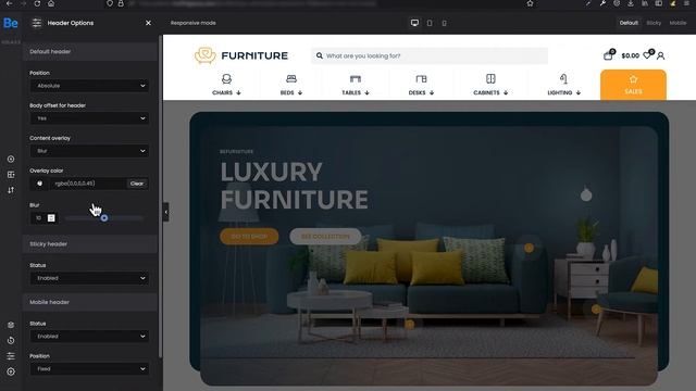 Menu Content Overlay - #1 Flexbox Website Builder for WordPress смотреть онлайн