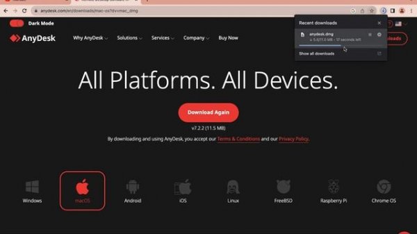 How to install Anydesk in Macbook OS #anydesk #trending #macbook #macos #technology #installation