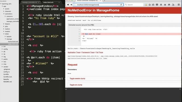 8- Ruby on Rails || Redirect تمرير البيانات بين الصفحات смотреть онлайн