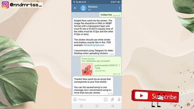 CARA MEMBUAT STIKER TELEGRAM TANPA APLIKASI смотреть онлайн
