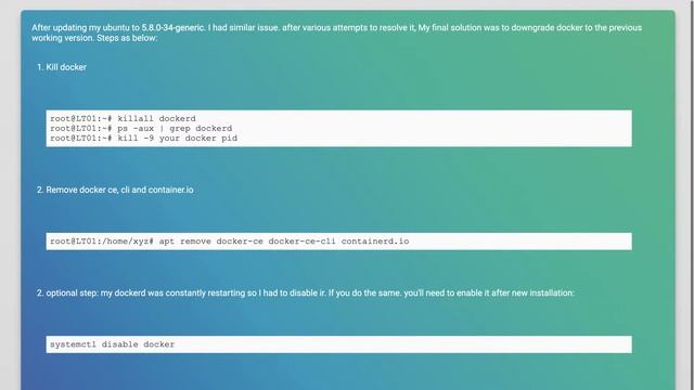 Docker commands hanging with no response смотреть онлайн