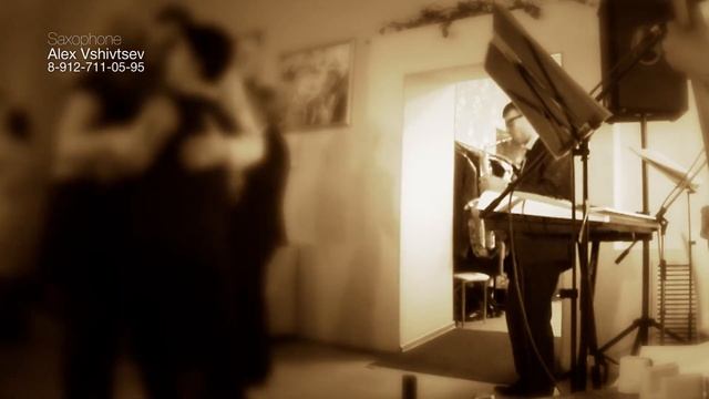 Живая музыка в подарок женщине на юбилей - Белый лебедь на пруду (sax cover)/ поздравление с 8 март смотреть онлайн