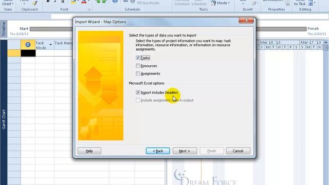 Microsoft Project 2010: Import Excel смотреть онлайн