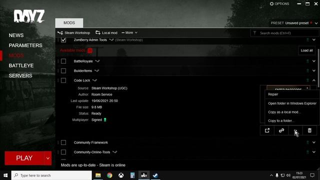 DayZ PC Modding Beginners Guide: How To Find The !Workshop Steam Mod Folder / Directory On Your PC смотреть онлайн