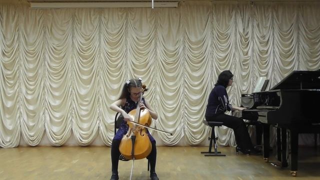 А.Нельк "Концертино", Плутахина Варвара, 4 класс, виолончель. смотреть онлайн