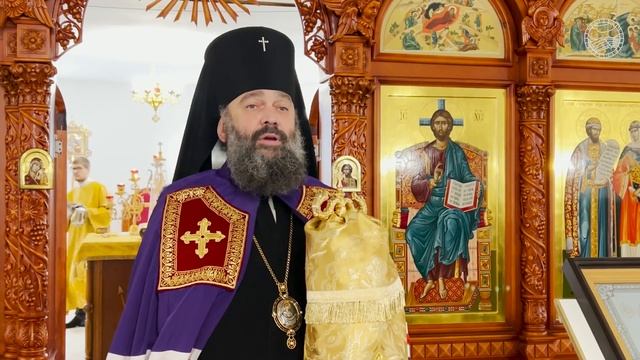 Архиепископ Тихон совершил богослужение в приделе в честь Петра и Февронии смотреть онлайн