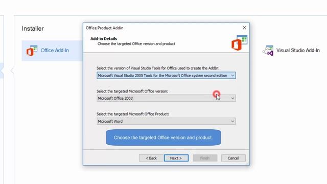 Create Installer for VSTO Office Add-ins Deployment смотреть онлайн