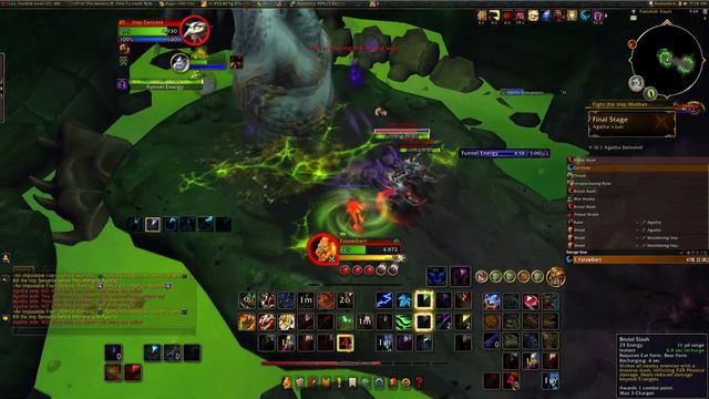 Feral Druid Mage Tower | An Impossible Foe | World of Warcraft 10.1.7 смотреть онлайн