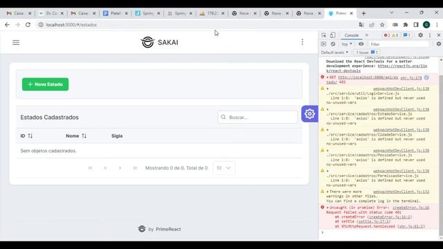 #41 DEV Loja virtual [Spring Boot, React, Next.js] Tratando o erro 401 com o axios interceptors смотреть онлайн