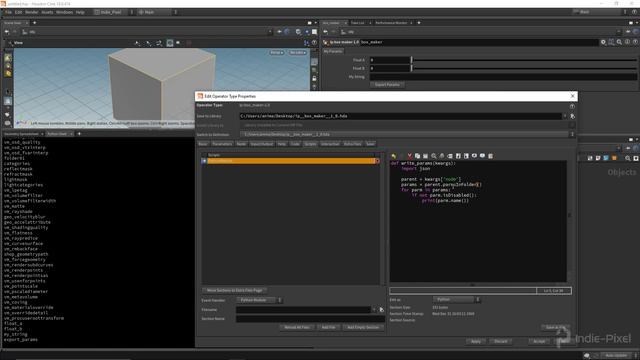 Houdini 18 - Intro to Python - Writing to JSON Files смотреть онлайн