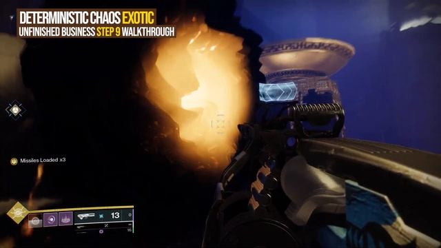 Destiny 2 Unfinished Business All Steps - Deterministic Chaos Exotic смотреть онлайн