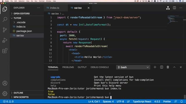 bun, fast all in one javascript runtime смотреть онлайн