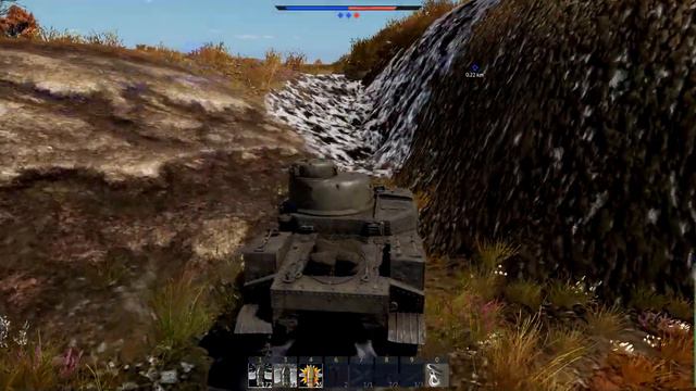 War Thunder M3 Lee first time play!! смотреть онлайн