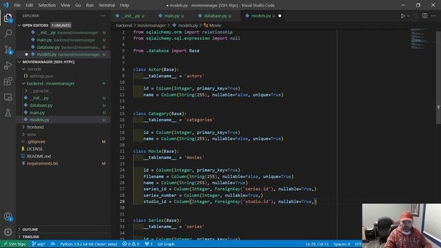 Movie Manager App - Full Stack Web Development 09 - Python FastAPI Backend + SQLAlchemy Integration смотреть онлайн