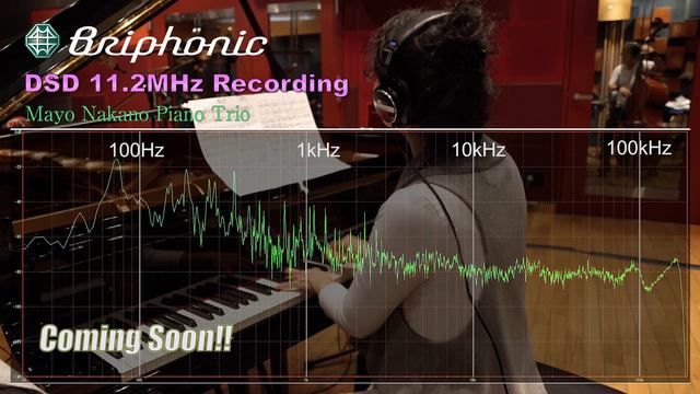 Briphonic DSD 256 11.2MHz Recording Frequency Response "Mayo Nakano Piano Trio"　ハイレゾ смотреть онлайн