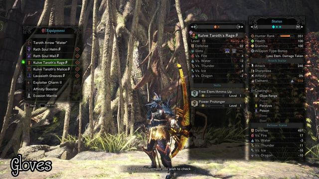 INSANE Elemental Crit Build for Bow - Water - Monster Hunter World: MHW смотреть онлайн