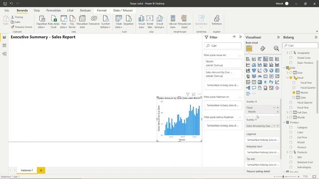 Tutorial: From dimensional model to stunning report in Power BI Desktop by sofia смотреть онлайн