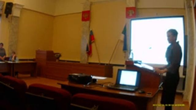 Видео защиты диссертации Чернышовой Дарьи Олеговны (видеокамера 1, часть 1) смотреть онлайн