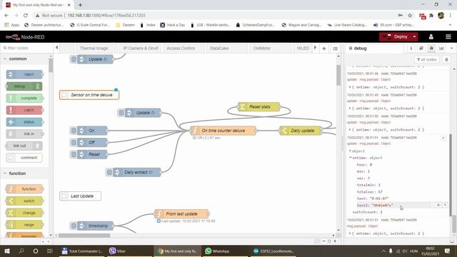 Utility nodes for sensors and wifi devices in Node-Red смотреть онлайн
