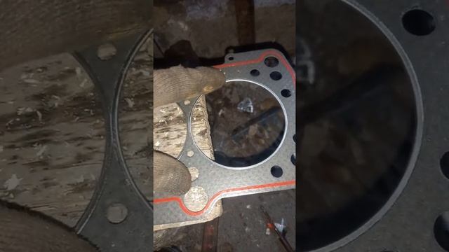 Доработка прокладки ГБЦ.Почему пробивает прокладку под головкой... смотреть онлайн