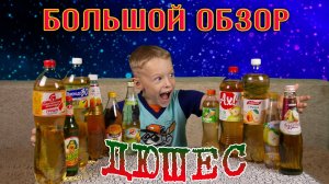 11 РАЗНЫХ ЛИМОНАДОВ ДЮШЕС. БОЛЬШОЙ ОБЗОР! #большойобзор #лимонад #cвятикфм