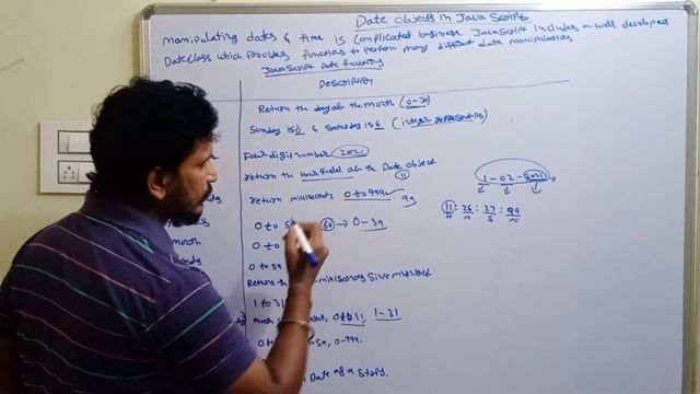 Date objects in Java Script || Web Technology in Telugu || By Mr Sivarao смотреть онлайн
