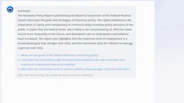 ChatGPT translation with your Documents using LightPDF. Let AI summarise your documents for you.
