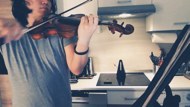[DUO accompaniment] Kreutzer Etude No. 5 : 2nd violin : Slow AND Fast смотреть онлайн