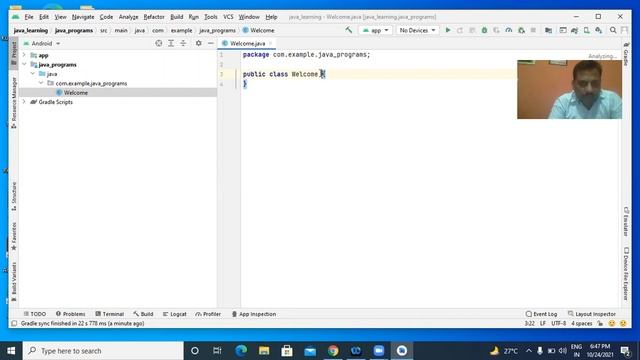 ANDROID STUDIO(JAVA PROGRAM EXECUTION):-How to write and execute java program on android studio. смотреть онлайн