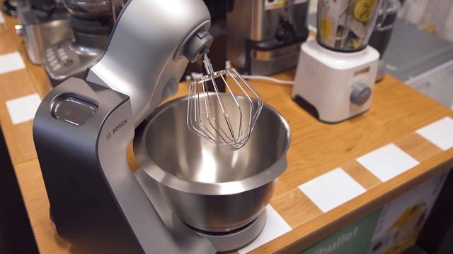 Bosch MUM59340GB Stand Mixer - Anthracite & Grey - Product Overview смотреть онлайн