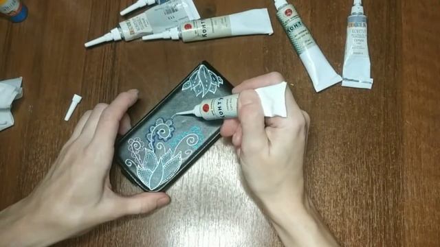 Точечная роспись чехла для Samsung. ЧАСТЬ 1 смотреть онлайн