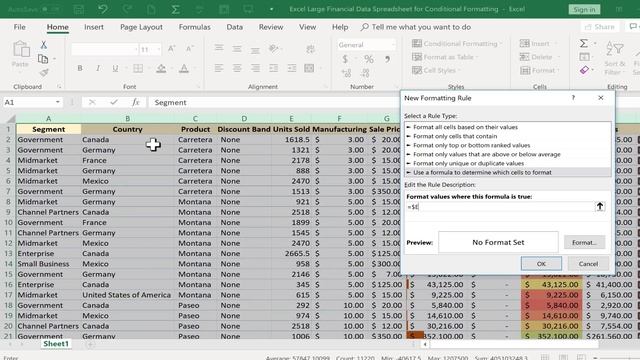 Excel Conditional Formatting Advanced Technique смотреть онлайн
