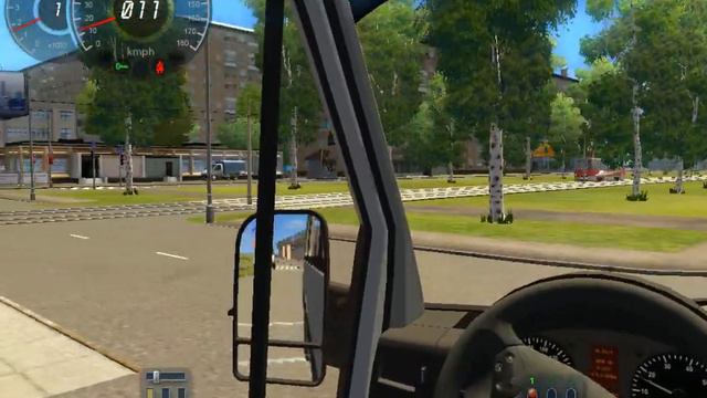 City Car Driving Mercedes Sprinter