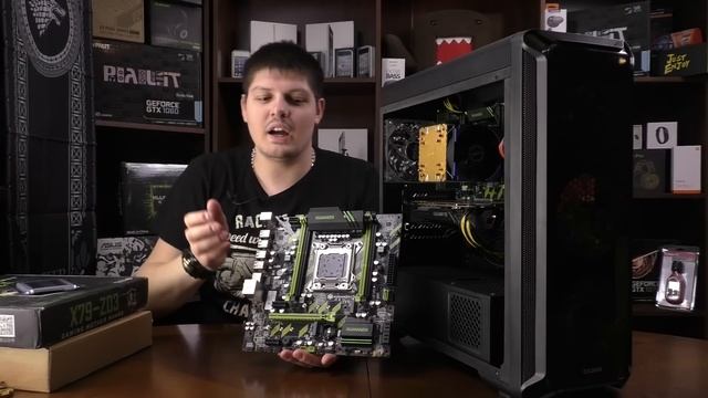 Лучшая материнка с AliExpress Huananzhi zd3 2011 X79. Socket 2011 ВЕЧЕН 2. смотреть онлайн