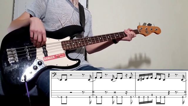 Arabella - Arctic Monkeys | Bass Cover with TABS + SHEETS смотреть онлайн