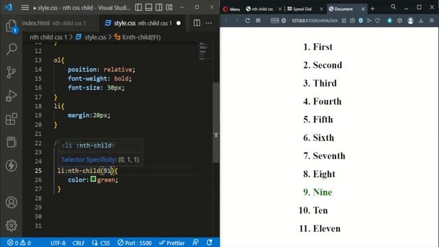 css nth child animation part 1 (how to use?) смотреть онлайн