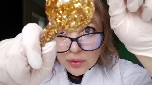 АСМР ЭЛИТНЫЙ МАССАЖ ЛИЦА ДВУМЯ ШАРАМИ С ЗОЛОТОМ ?⚕?? 100% мурашки ASMR Roleplay Cosmetologist ?⚕ смотреть онлайн