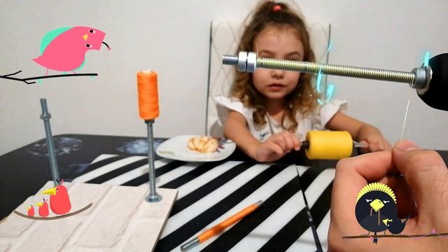 Делаем кормушку для птичек в садик смотреть онлайн